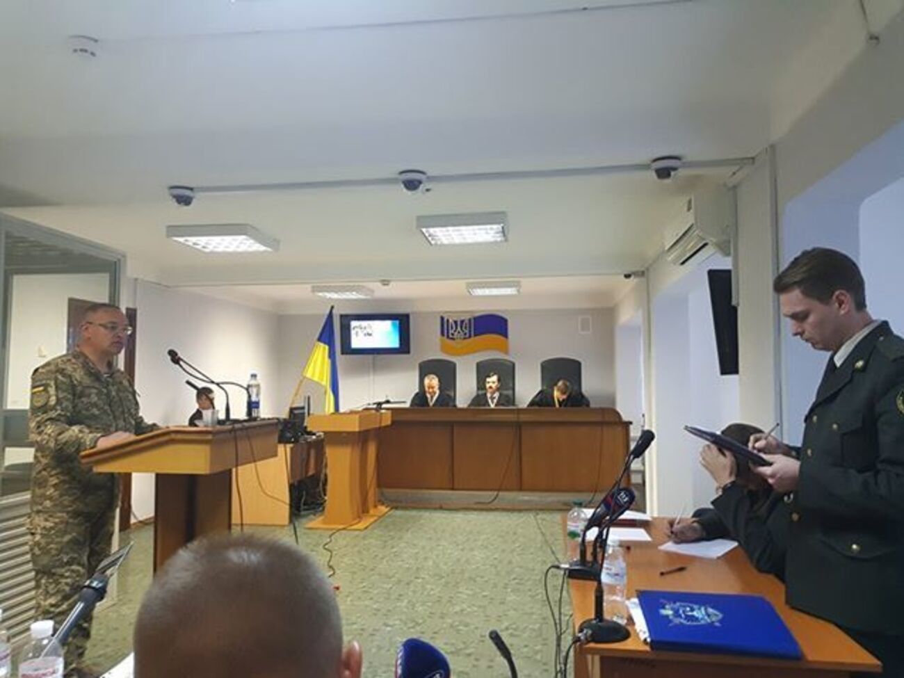 Бургомистренко: Были установлены части российского флота, где размещался переброшенный личный состав, примерно было установлено, чем они занимались в этот период до активных действий