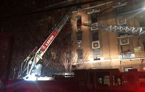 К тушению огня привлекли 160 пожарных