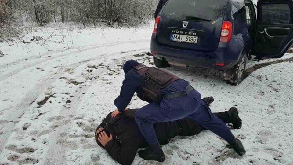 Задержание Надирадзе молдавскими пограничниками
