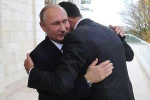 Путин в поздравлении Асада с Новым годом выразил надежду, что в Сирии продолжатся перемены к лучшему