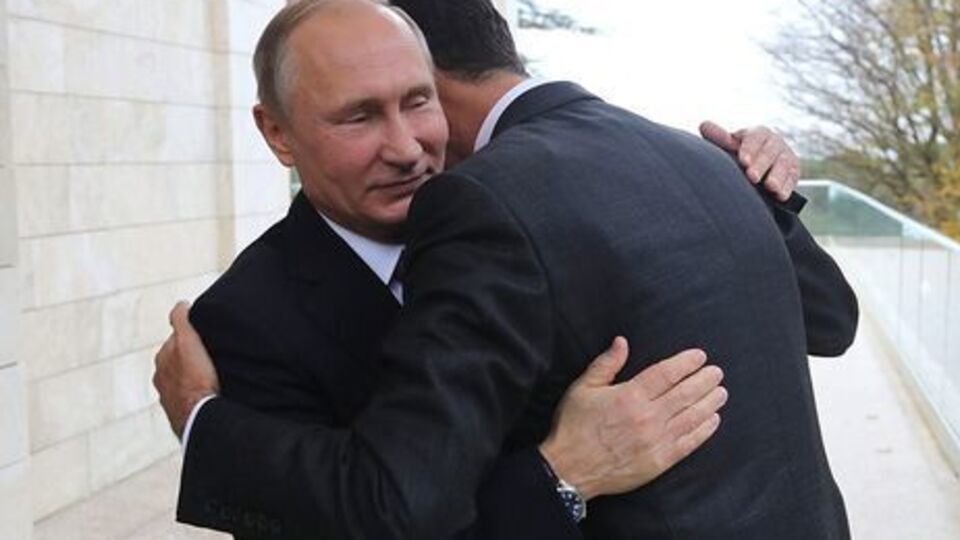 Путин в поздравлении Асада с Новым годом выразил надежду, что в Сирии продолжатся перемены к лучшему