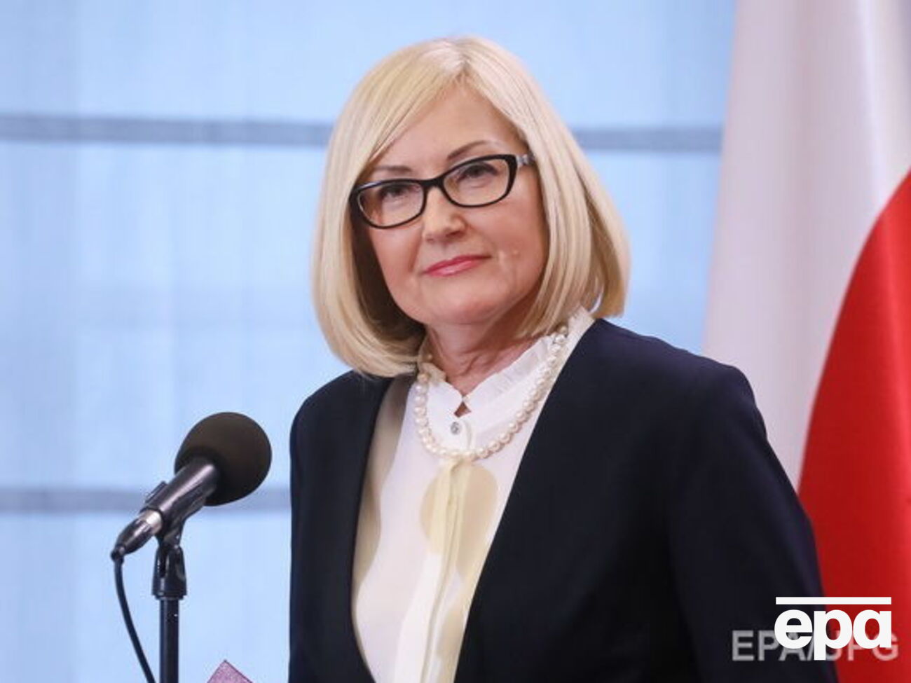 Копчинська заявила, що Польща приймала "біженців з України"