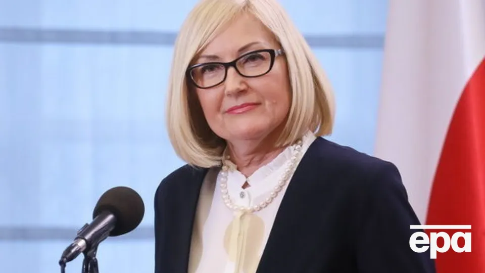 Копчинська заявила, що Польща приймала "біженців з України"