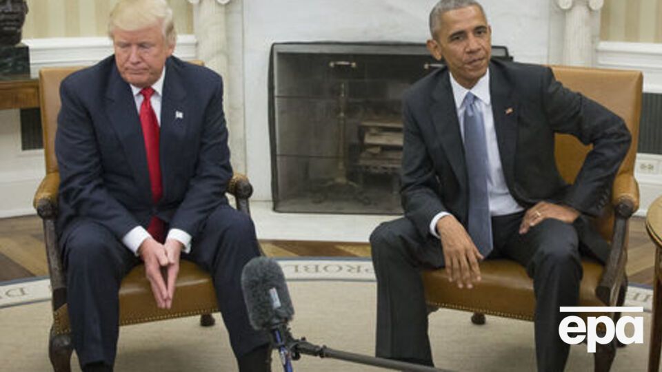 Трамп уважає, що оточення Обами дуже погано до нього ставиться