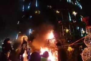 Причиной возгорания называют короткое замыкание