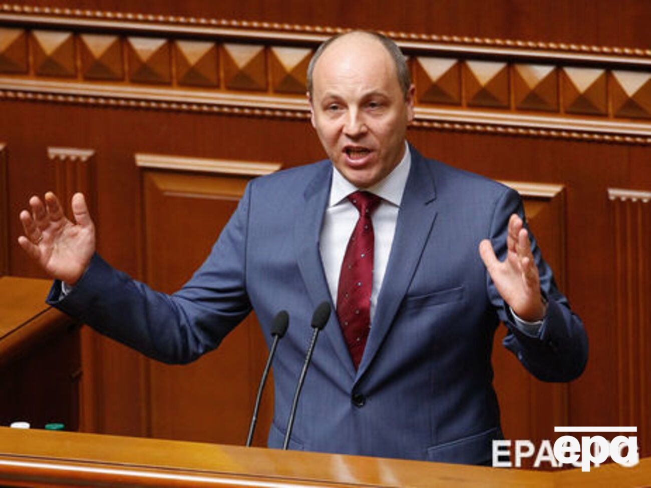 Парубій закликав розглянути законопроект про відновлення суверенітету над Донбасом у спокійній атмосфері