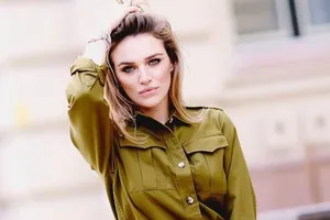 Дочь Добкина продемонстрировала дизайнерскую одежду