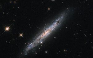 Телескоп сфотографував незвичайну галактику в сузір'ї Терезів