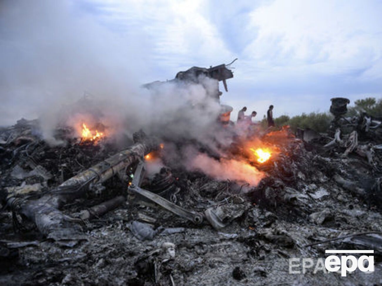 Boeing 777 разбился в июле 2014 года