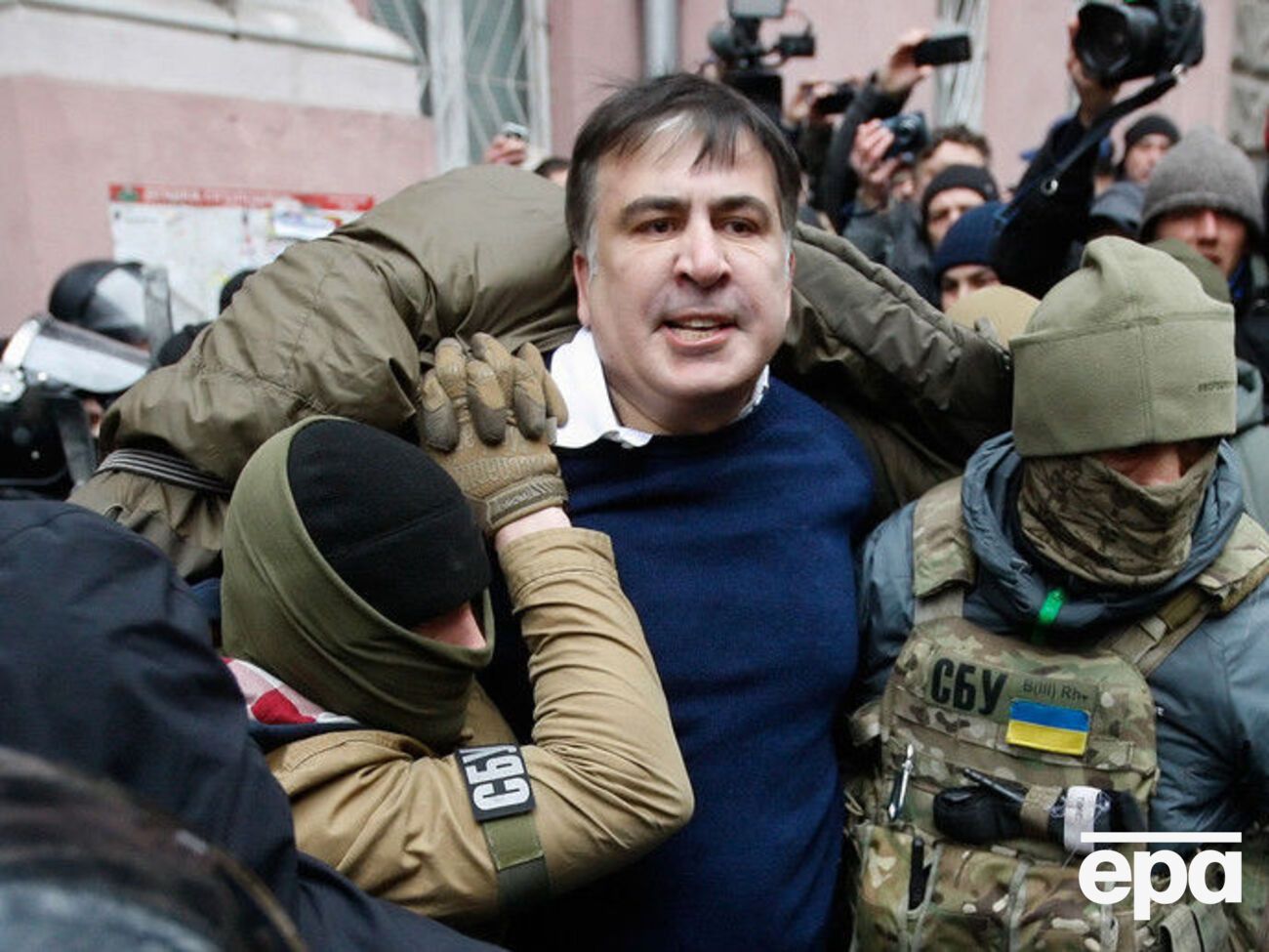 5 грудня Саакашвілі затримали