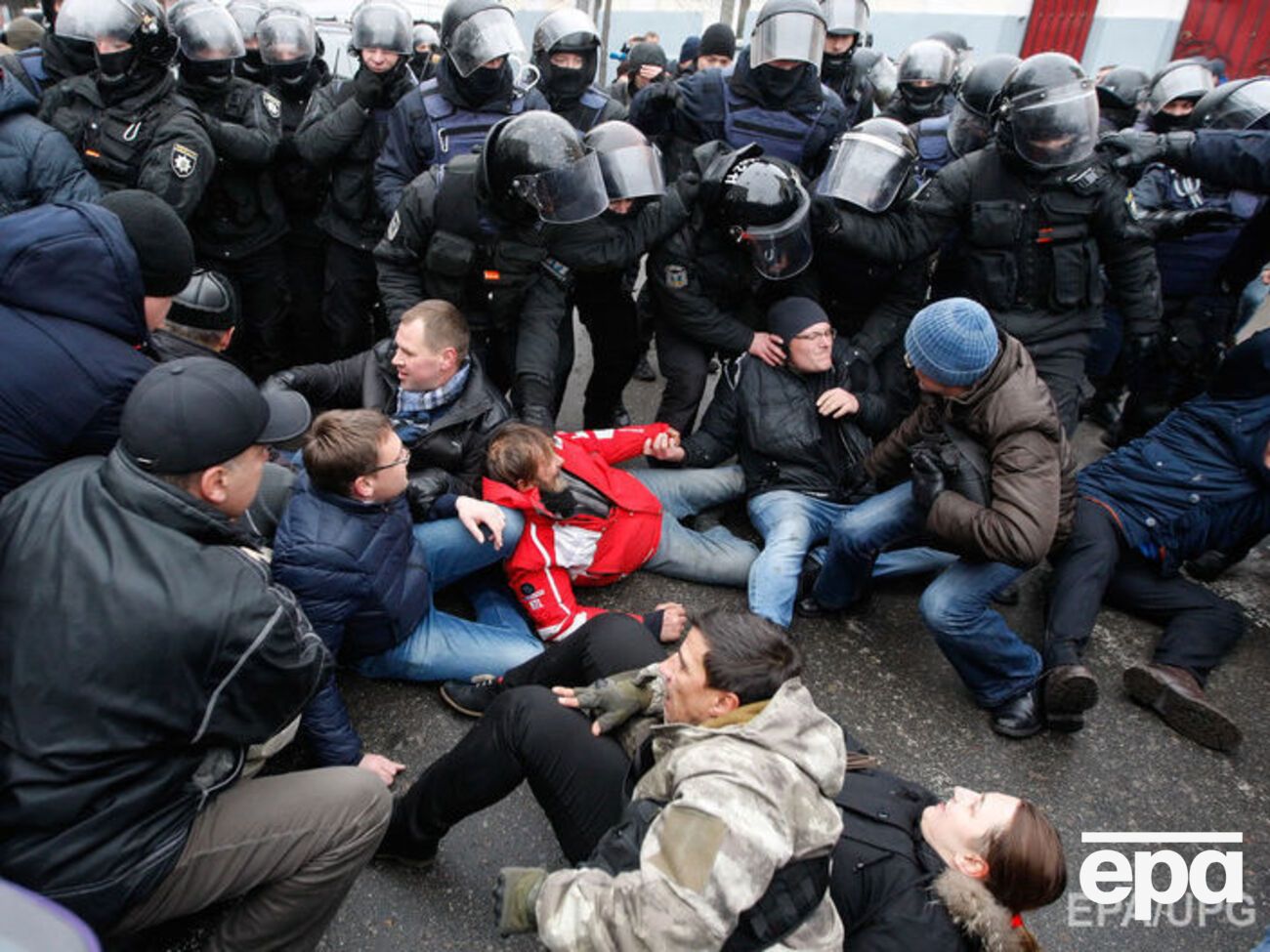 Сутички активістів із поліцейськими сталися через Саакашвілі