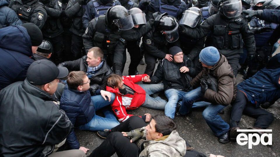 Сутички активістів із поліцейськими сталися через Саакашвілі