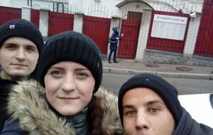 Толопу прийшли підтримати друзі