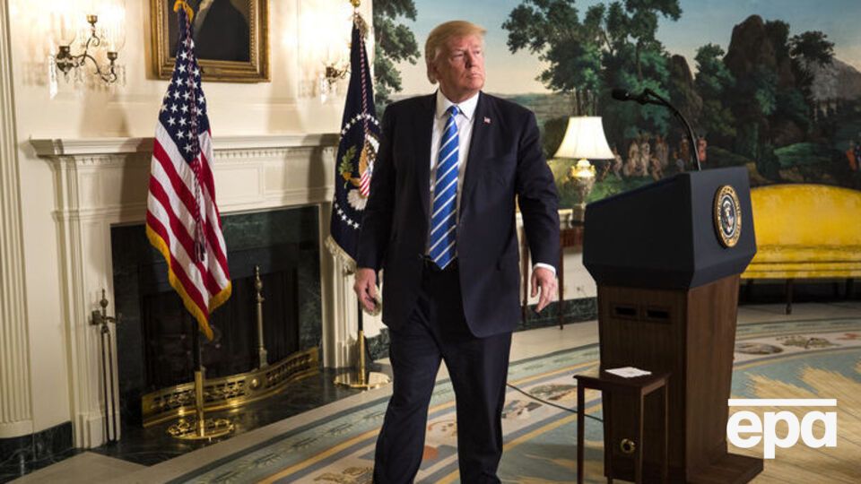 Трамп "упевнений у своїх думках"