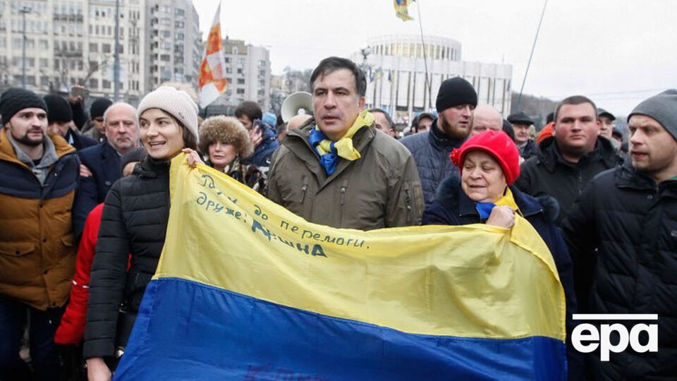 Саакашвілі вранці збирається виступити біля Верховної Ради