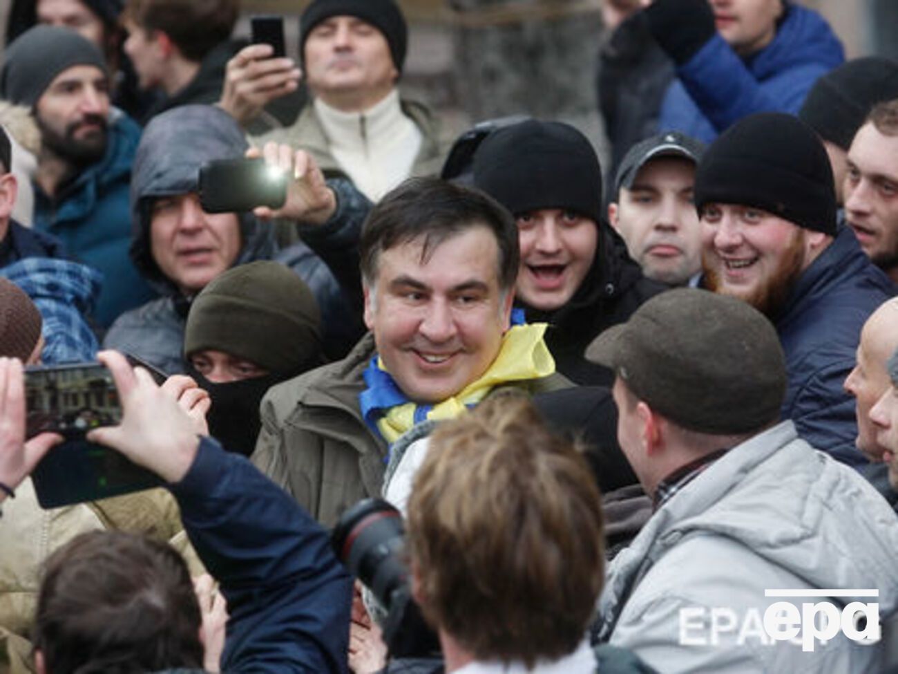 У поліції заявили, що спецоперація біля ВР 6 грудня була пов'язана з розшуком Саакашвілі