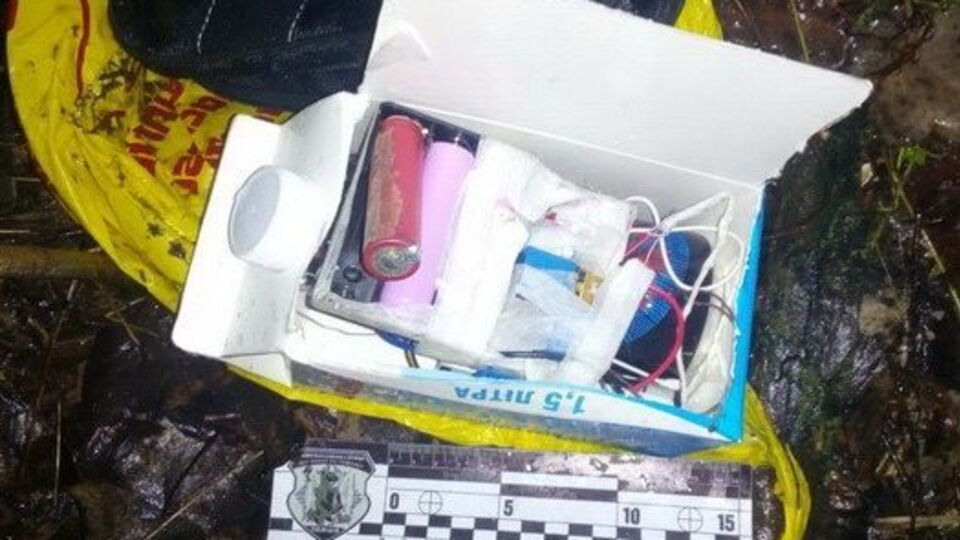 Злоумышленник пытался заложить взрывчатку под военным объектом