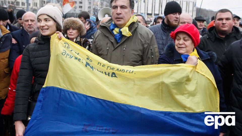 Картка розшуку Саакашвілі з'явилася на сайті МВС