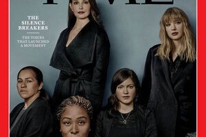 Женщины, ставшие объектами сексуальных домогательств, стали персонами года