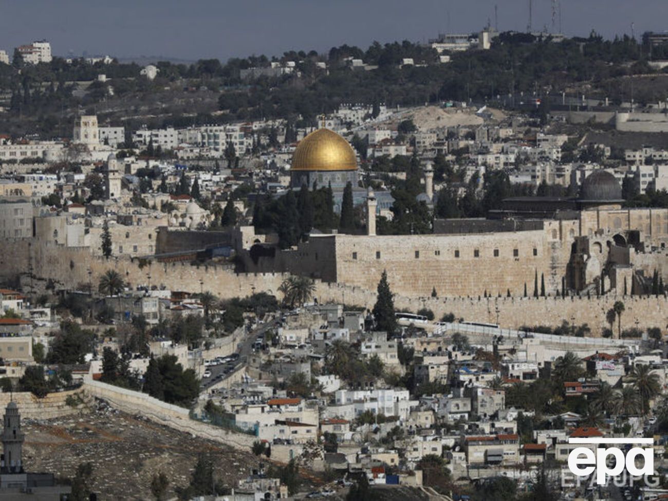 После признания США Иерусалима столицей Израиля в городе начались протесты