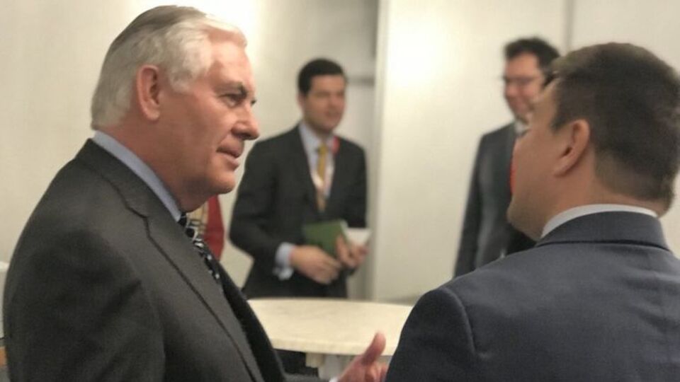 Климкин встретился с Тиллерсоном