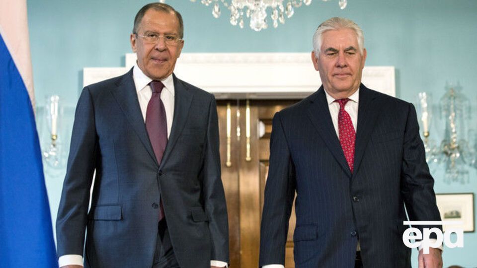 Лавров (слева) и Тиллерсон встретились в Вене