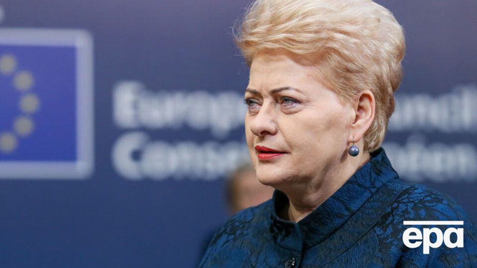 Грибаускайте о Саакашвили: Мы не вмешиваемся
