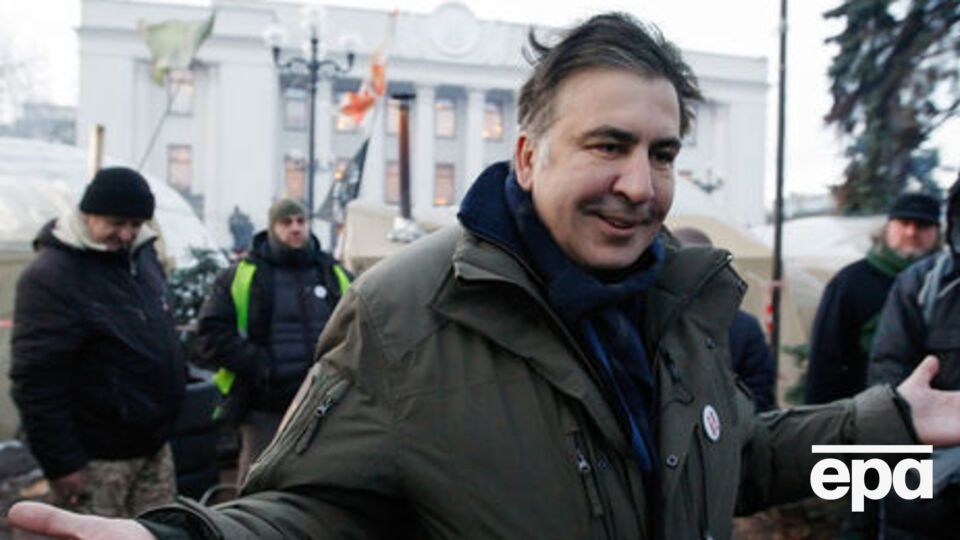 Генпрокурор Украины Юрий Луценко заявлял, что окружение Саакашвили (на фото) получило из России около $500 тыс. на финансирование митингов для свержения украинской власти