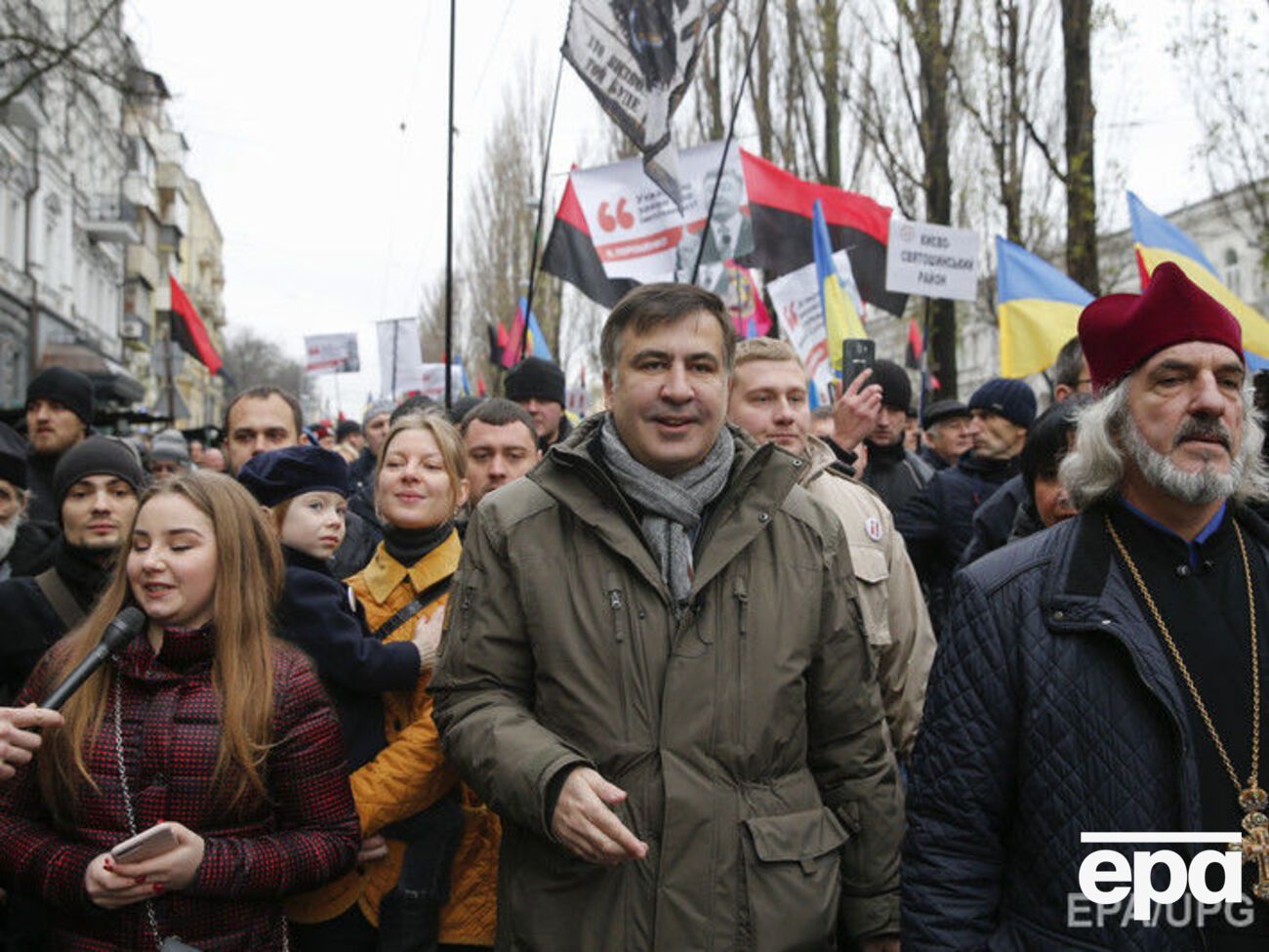 Саакашвілі затримали ввечері 8 грудня