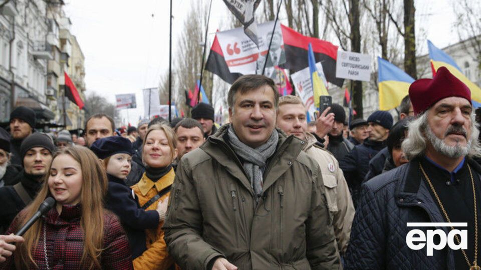 Саакашвілі затримали ввечері 8 грудня