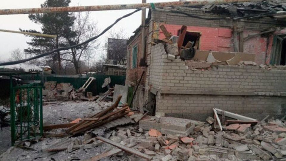 За прошлые сутки в Авдеевке от обстрелов пострадали несколько домов