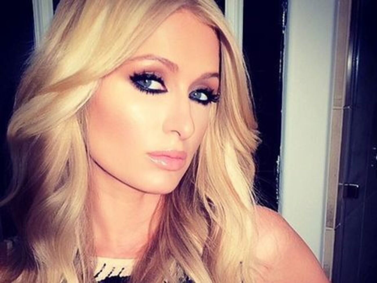 Хилтон позировала в белье