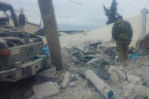 Наслідки удару по базі турецької армії