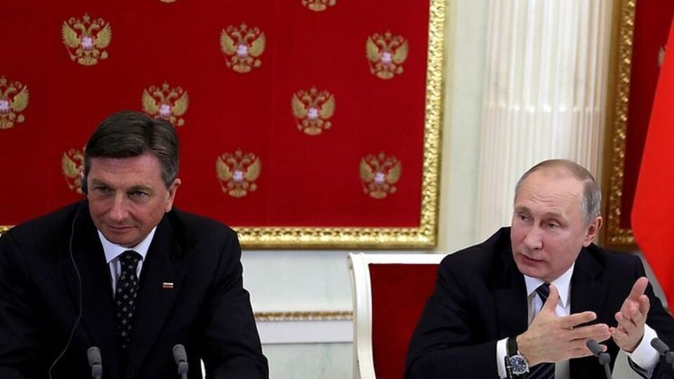 10 февраля Путин встретился с президентом Словении Борутом Пахором