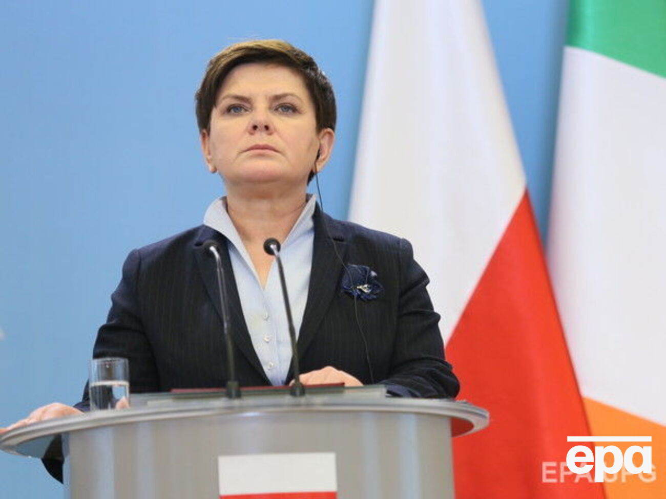 Премьер Польши попала в ДТП