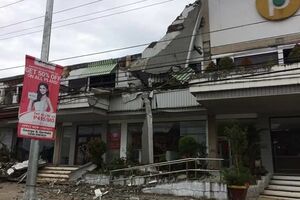 Филиппинский город Суригао пострадал от землетрясения