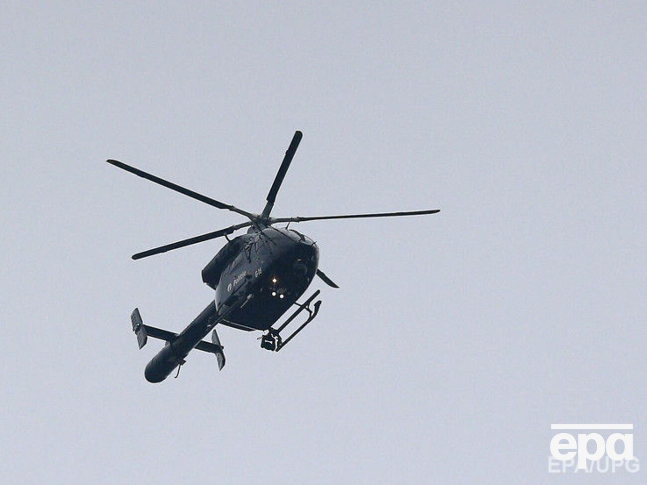 Поступила информация о крушении вертолета в России