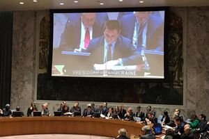 Министр иностранных дел Украины Павел Климкин выступил на Совбезе ООН