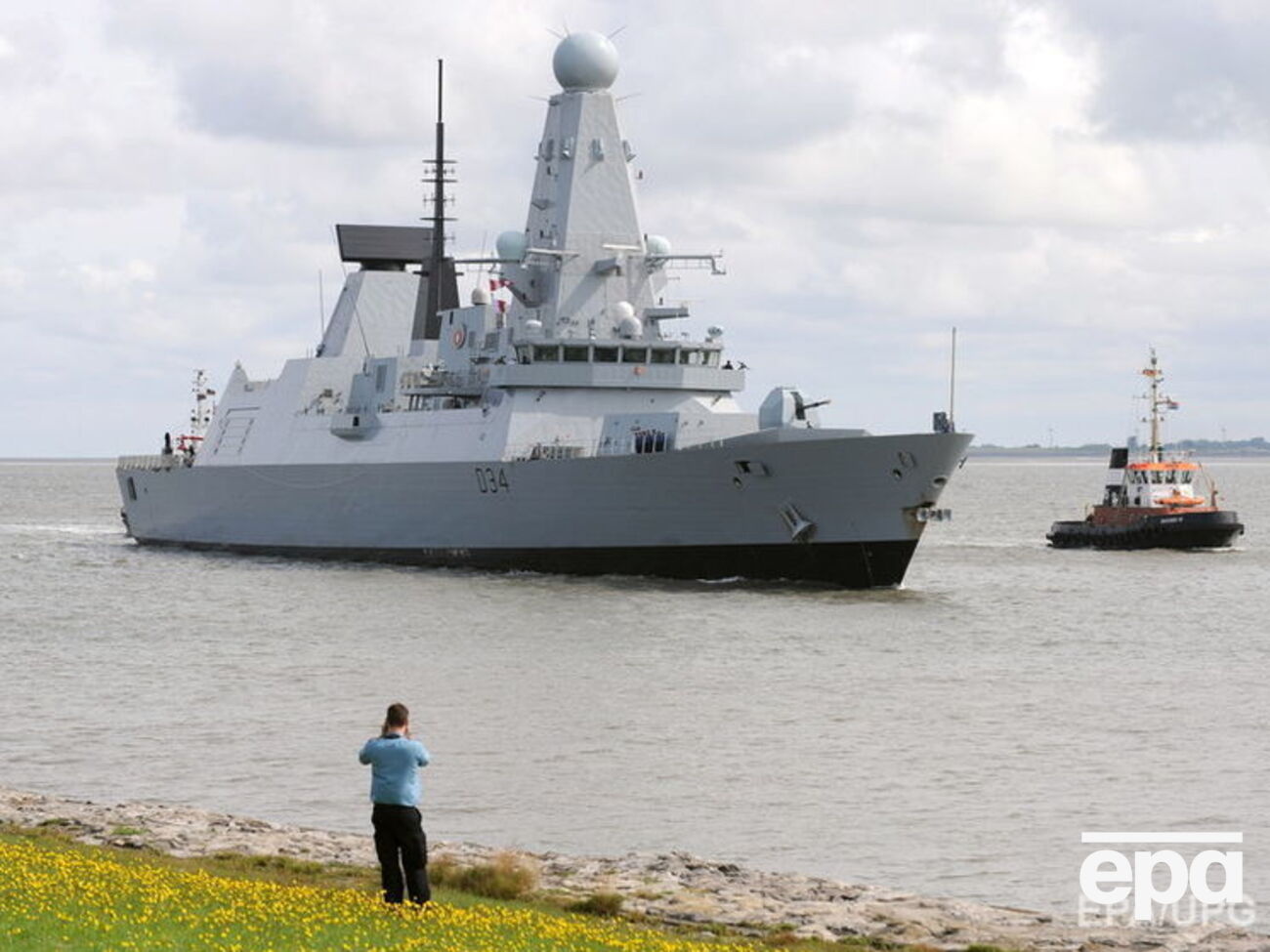 HMS Diamond будет прикрывать британских военных, участвующих в учениях в Украине, пишут СМИ