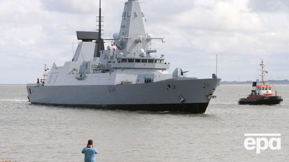HMS Diamond будет прикрывать британских военных, участвующих в учениях в Украине, пишут СМИ