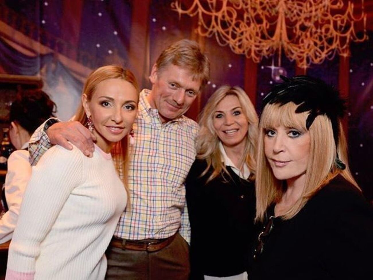 Навка, Песков, Юдашкина, Пугачева пришли на детский день рождения