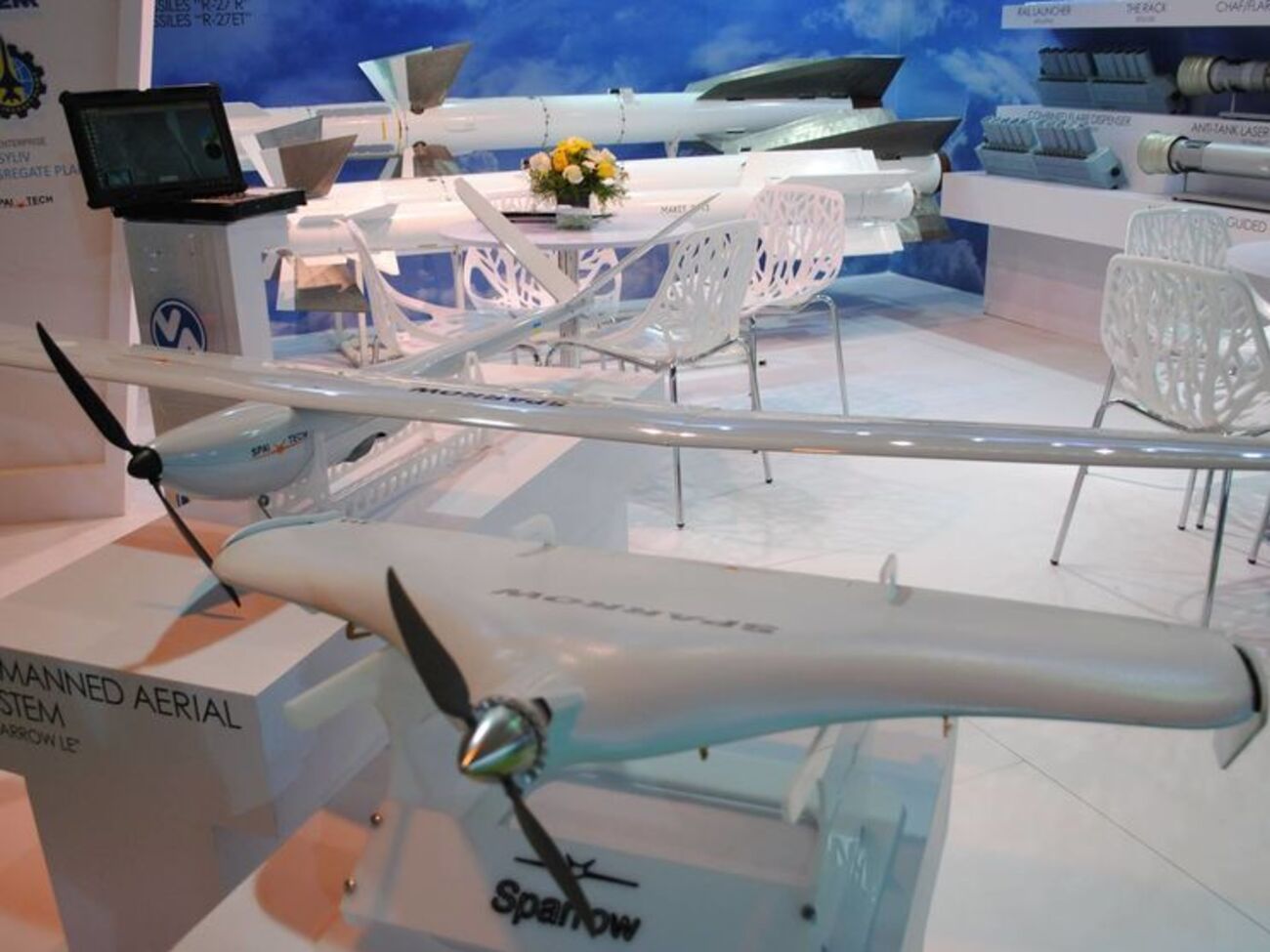 Беспилотный комплекс&nbsp;Sparrow-LE "Укроборонпром" представил на выставке в Индии