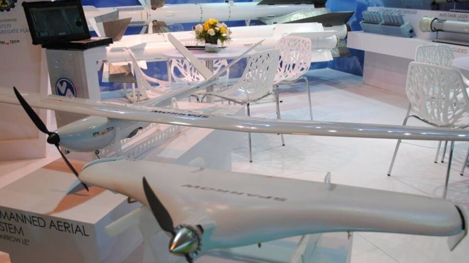 Беспилотный комплекс Sparrow-LE "Укроборонпром" представил на выставке в Индии