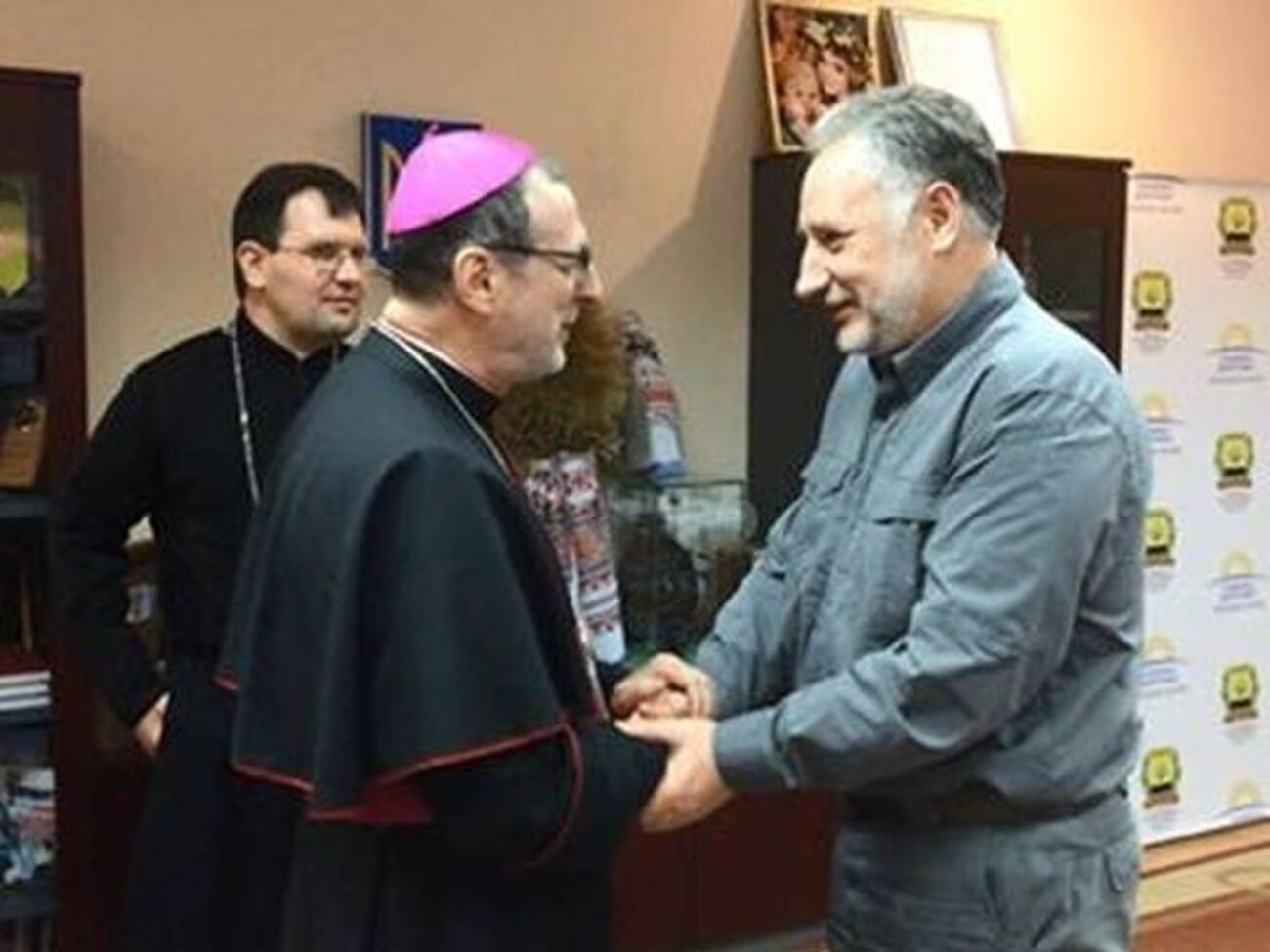 Павел Жебривский встретился с послом Ватикана&nbsp;Клаудио Гуджеротти