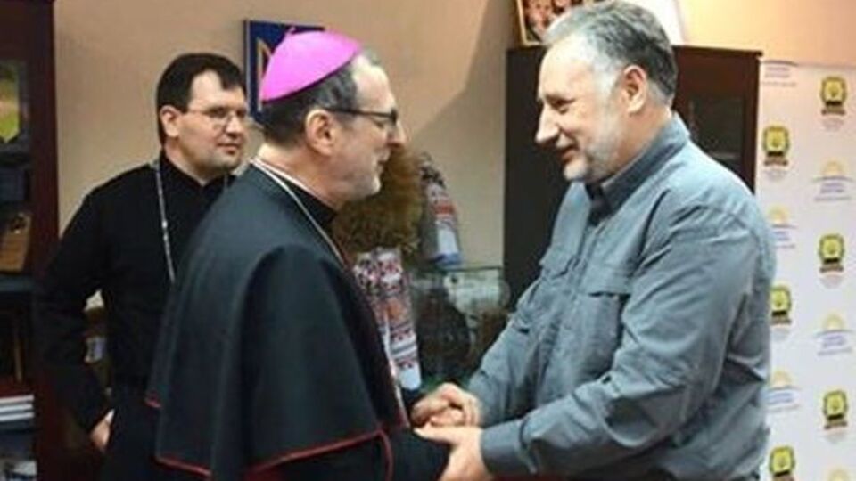 Павел Жебривский встретился с послом Ватикана Клаудио Гуджеротти