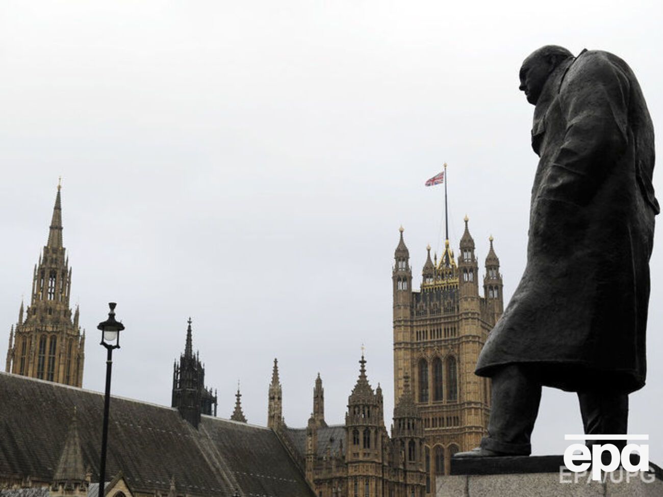 Памятник Черчиллю в Вестминстере