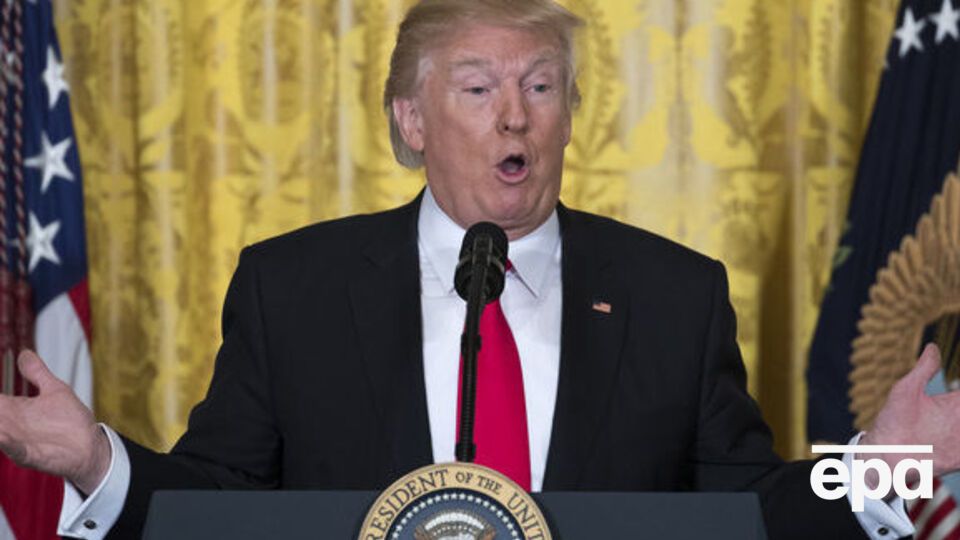 Трамп: Над указом працюють одні з найкращих юристів у країні