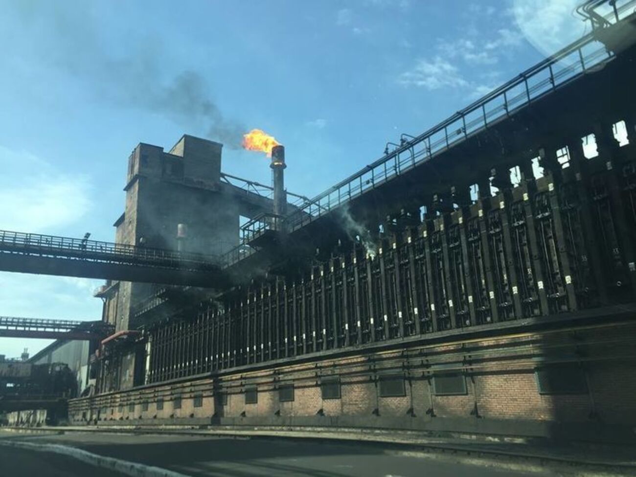 Зараз на заводі працює два коксові цехи