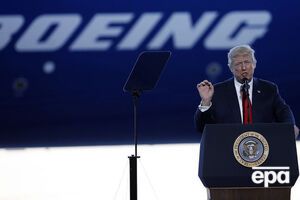 Трамп прибув до Південної Флориди після виступу на церемонії відкриття нового літака Boeing