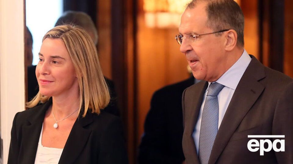 Лавров и Могерини обговорили необходимость сохранения в силе ядерной сделки с Ираном, ситуацию в Ливии, Афганистане и Сирии